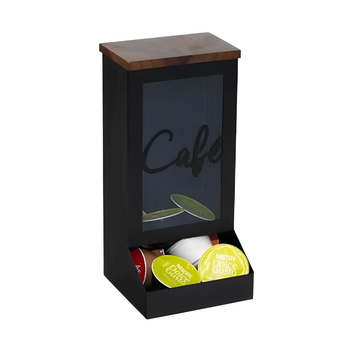Porta Cápsula de Mesa Torre Cafe