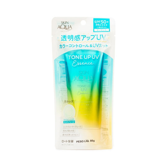 Protetor Solar Tone Up Uv Essence Mint Green 80g Skin Aqua