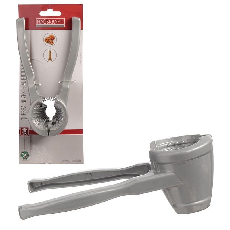 Quebra Nozes e Abridor Champanhe 18x6x6cm