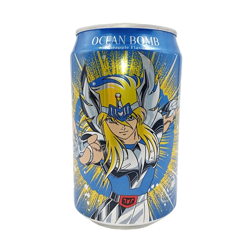 Refrigerante Sabor Abacaxi Saint Seiya 330ml Ocean Bomb