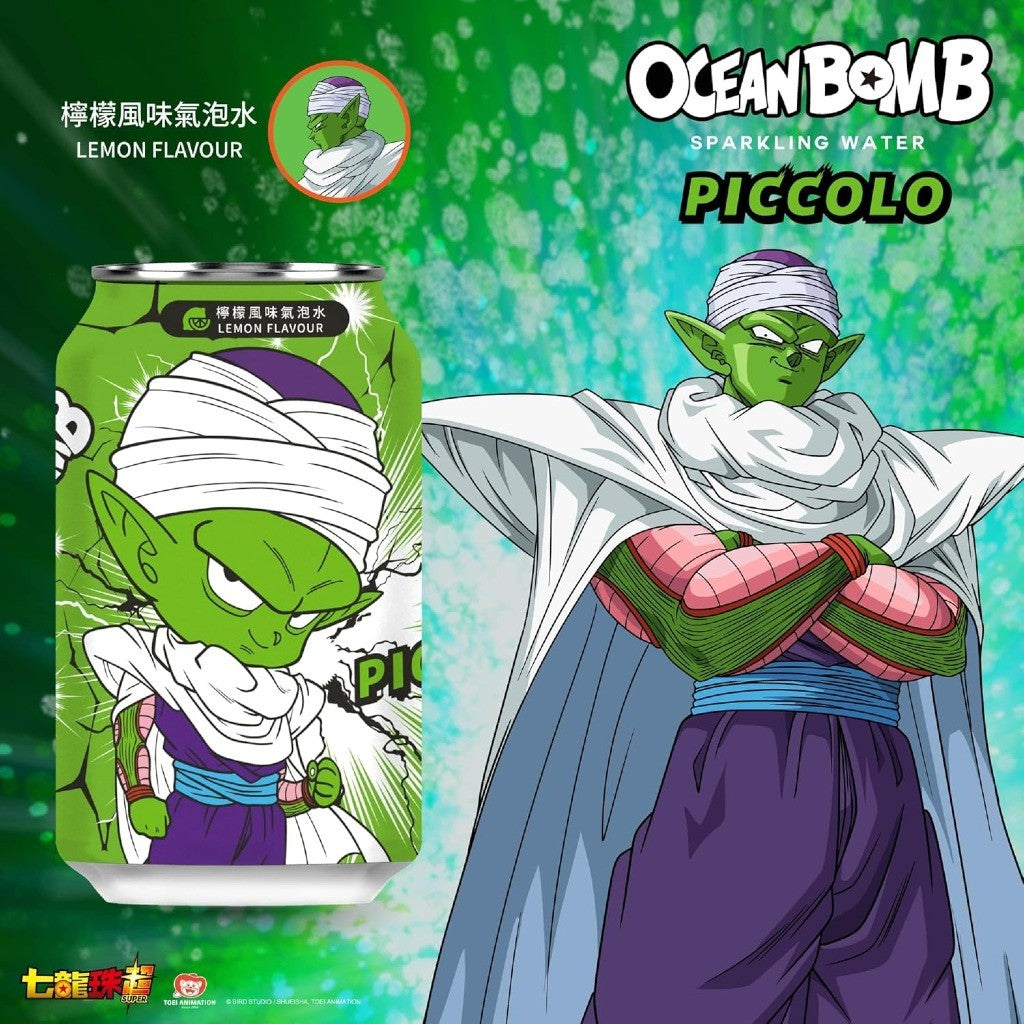 Refrigerante Sabor Limão Dragon Ball 330ml Ocean Bomb
