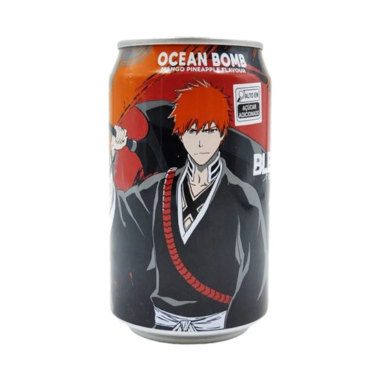 Refrigerante Sabor Manga com Abacaxi Bleach 330ml Ocean Bomb