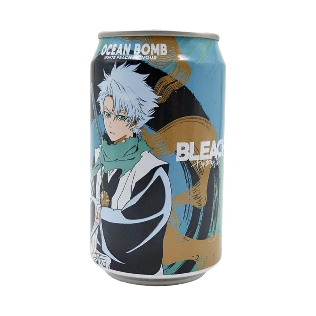 Refrigerante Sabor Pêssego Branco Bleach 330ml Ocean Bomb