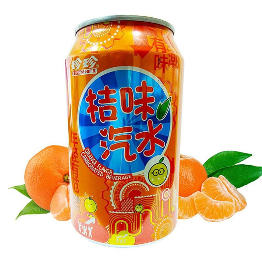 Refrigerante Sabor Tangerina 330ml Foshan