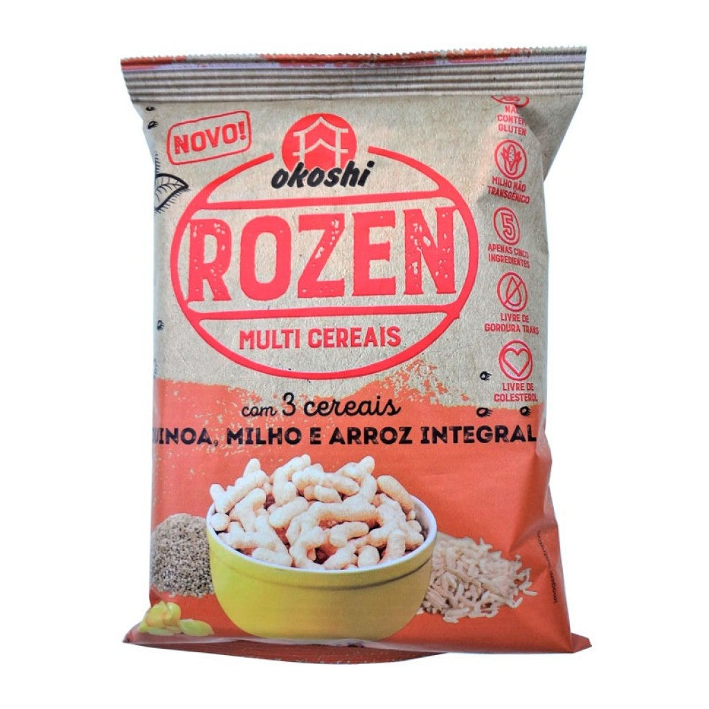 Rozen Salgadinho Multi Cereais 40g Okoshi