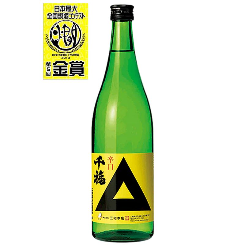 Sake Sempuku Honjozo Karakuchi 720ml