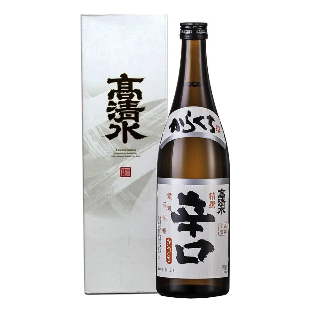 Sake Takashimizu Honjozo Seisen Karakuchi 720ml