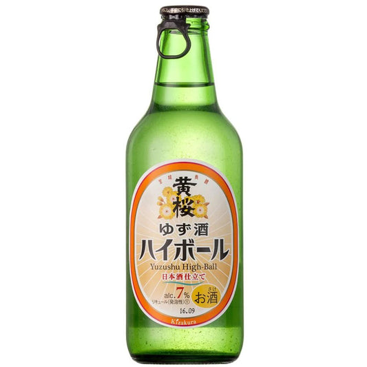 Sake Kizakura Yuzu High-Ball 330ml