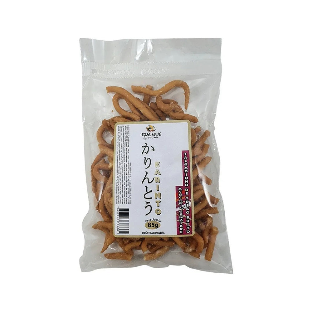 Salgadinho Karinto de Acucar com Gengibre 85g Home Made