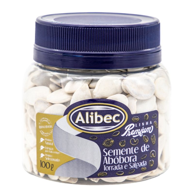 Semente De Abobora Torrada E Salgada Pote 100g