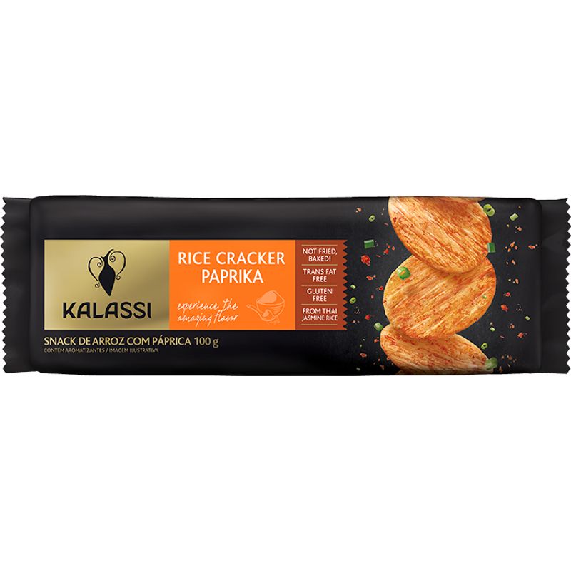 Snack de Arroz com Paprica 100g