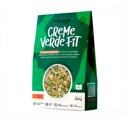 Sopa de Creme Verde Fit 190g HolyFoods