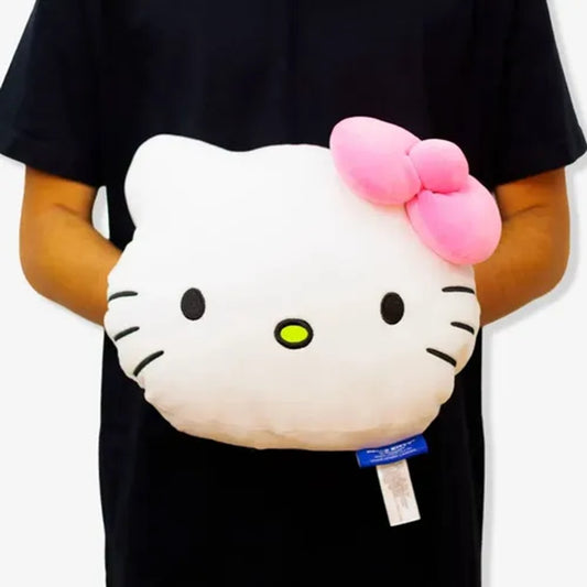 Almofada Huggy Hello Kitty Zona Criativa Pelúcia Macia 30cm