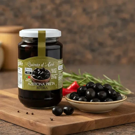 Azeitona Preta Quinta d'Avó 350g