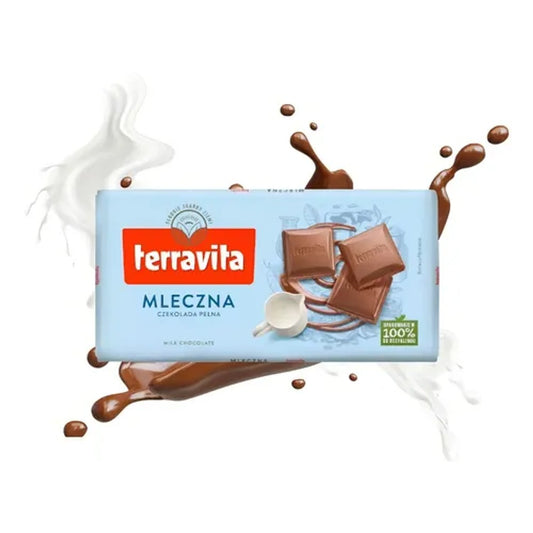 Barra de Chocolate ao Leite Terravita 100g