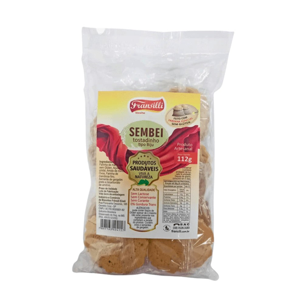 Biscoito Sembei Tostadinho Empório Daruma 112g