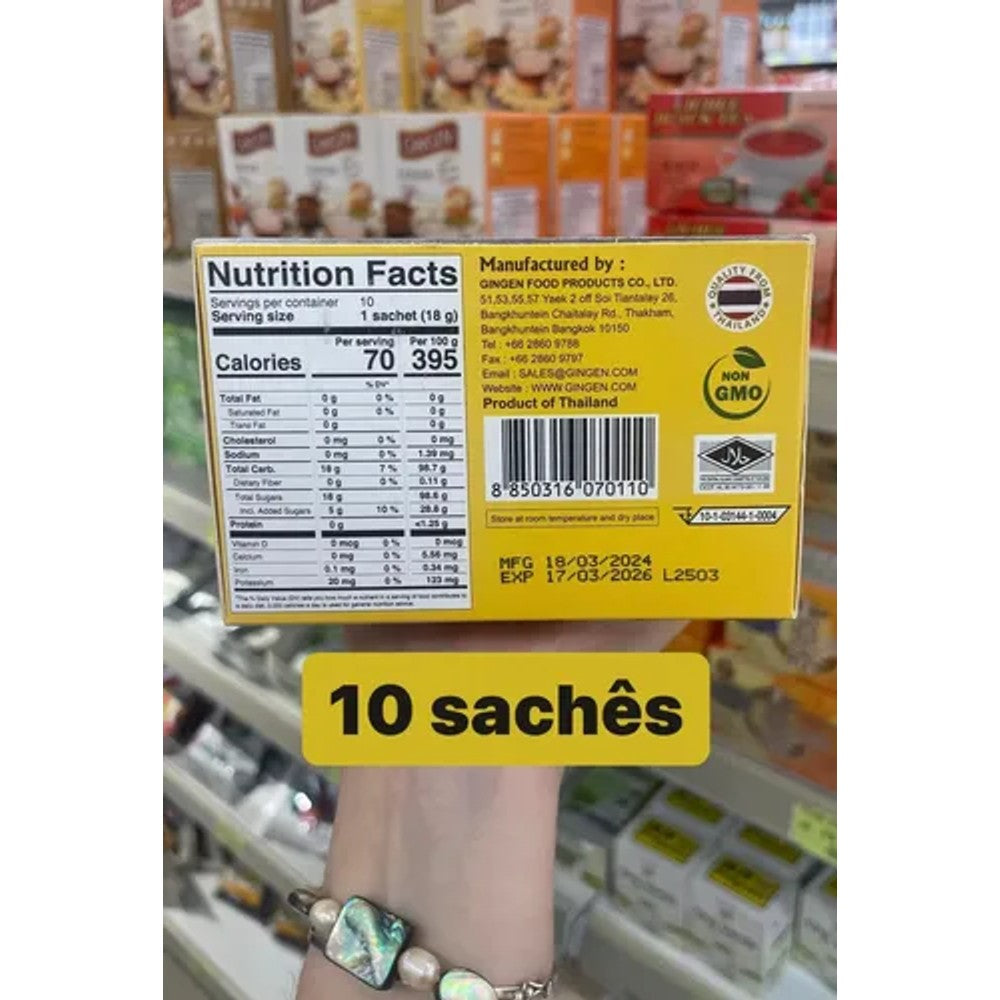 Chá de Gengibre Instantâneo com Mel Gingen 180g
