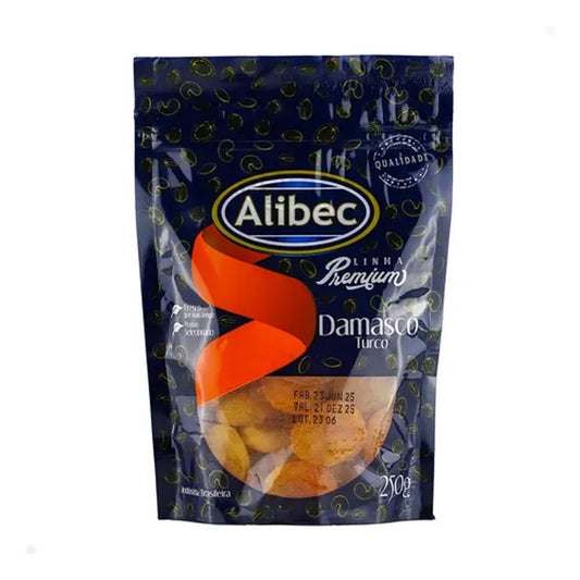 Damasco Turco Alibec 250g Fruta Desidratada Premium