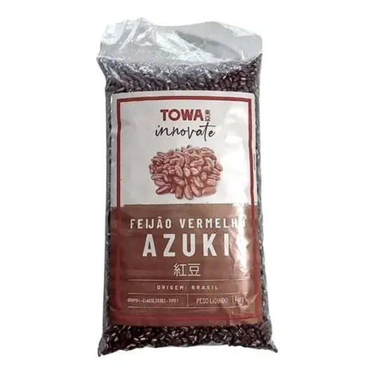 Feijão Azuki Vermelho Towa Fun 1kg Grão Selecionado Premium