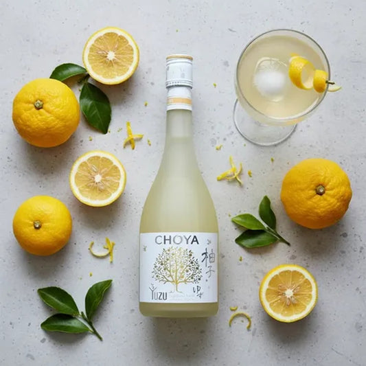 Licor Japonês Choya Yuzu 750ml - Autêntico e Refrescante