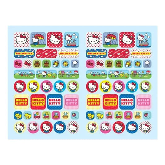 Livro para Colorir Hello Kitty Leo&Leo com 12 Lápis de Cor e Adesivos