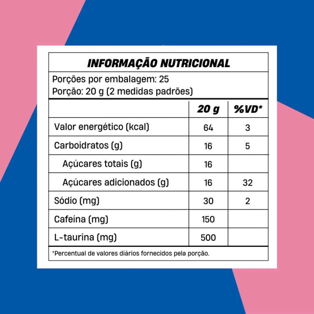 Pré Treino MaisMu Exquenta Pink Lemonade 500g