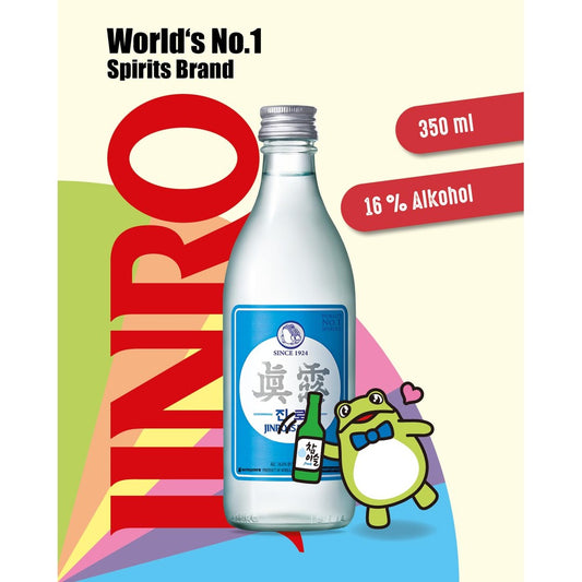 Soju Jinro Chamisul Fresh Is Back Coreano 360ml