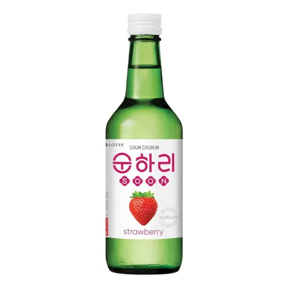 Soju Lotte Chum Churum Morango 360ml