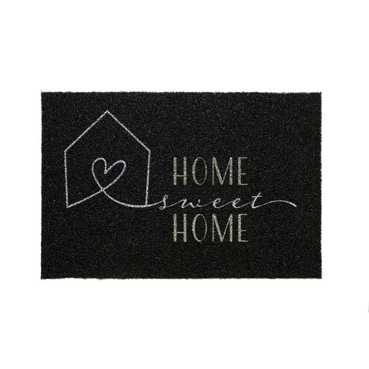 Tapete Capacho Vinil Kapazi Home Sweet Home 40x60cm Antiderrapante