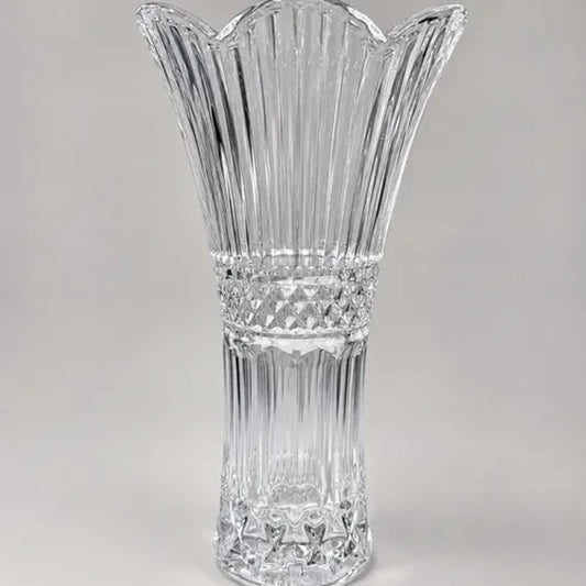 Vaso de Vidro Isis Hauskraft 19,5cm Decoração Elegante