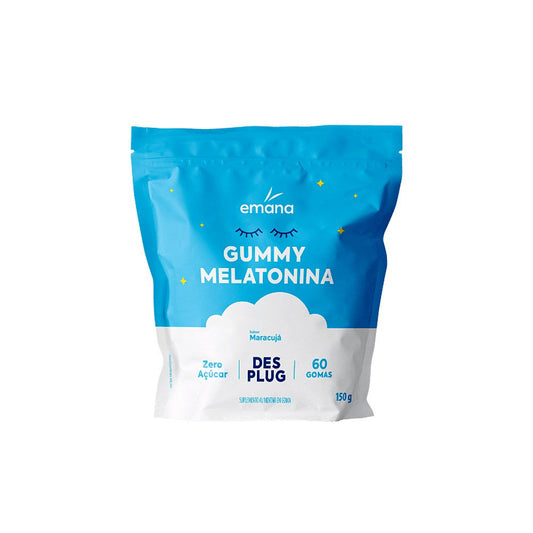 Suplemento Alimentar em Goma com Melatonina sabor Maracujá 150g Emana