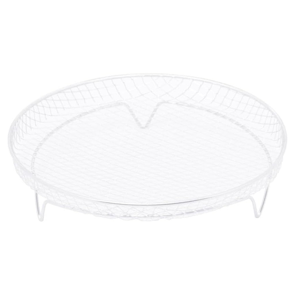 Suporte Redondo em Aço Inox para Air Fryer Wolff Gourmet