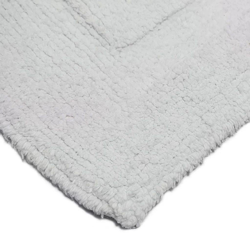 Tapete Branco Retangular Confort 45x70cm