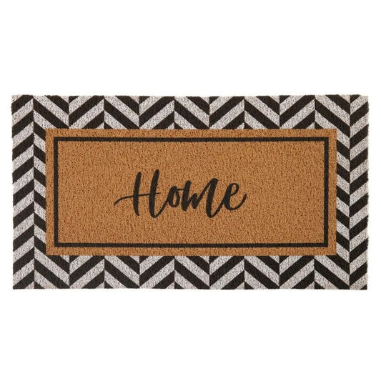 Tapete Capacho Vinil Home Moldura 40x75cm