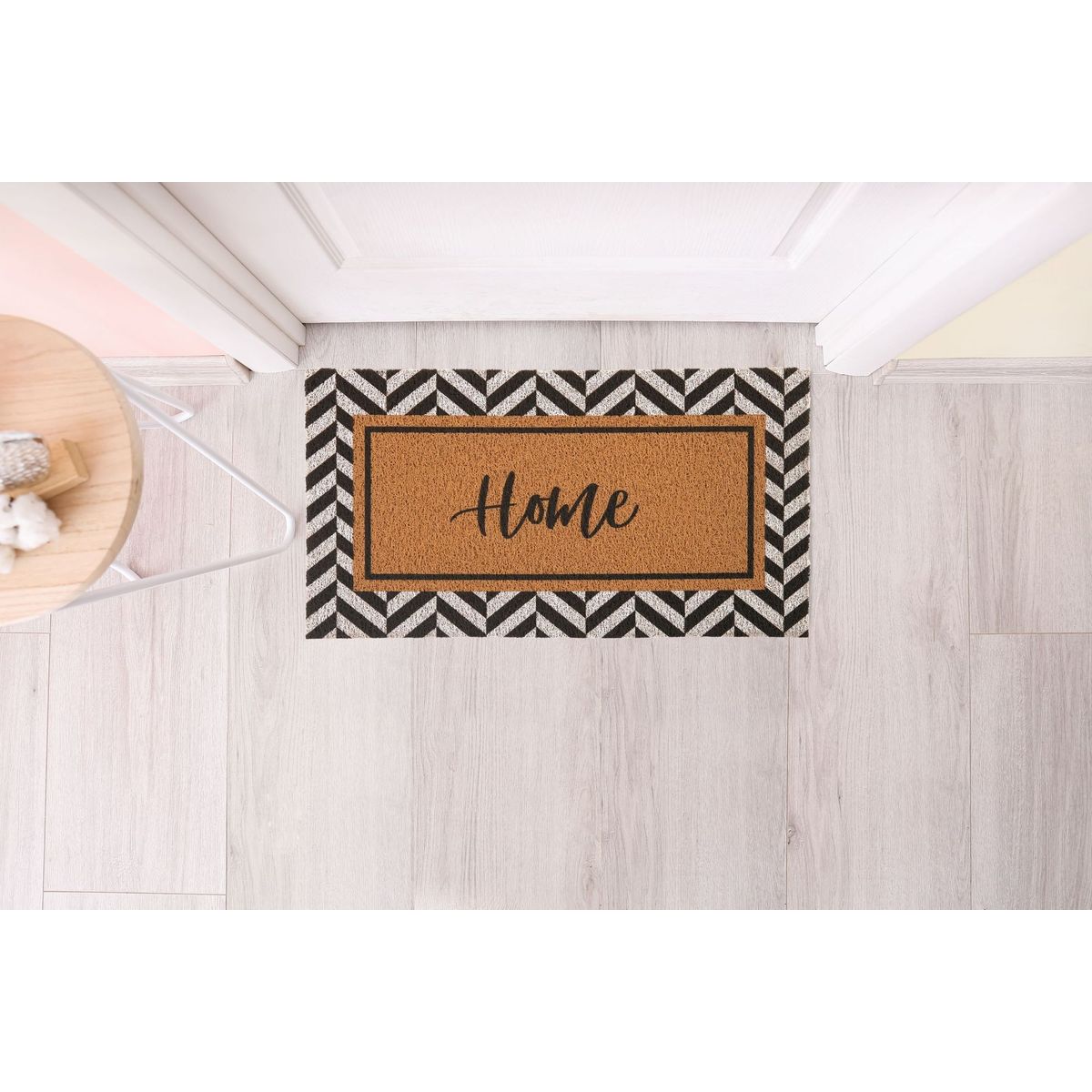 Tapete Capacho Vinil Home Moldura 40x75cm