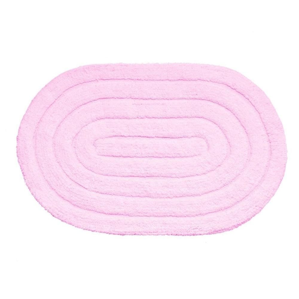 Tapete Oval Allegro Rosa 40x60cm