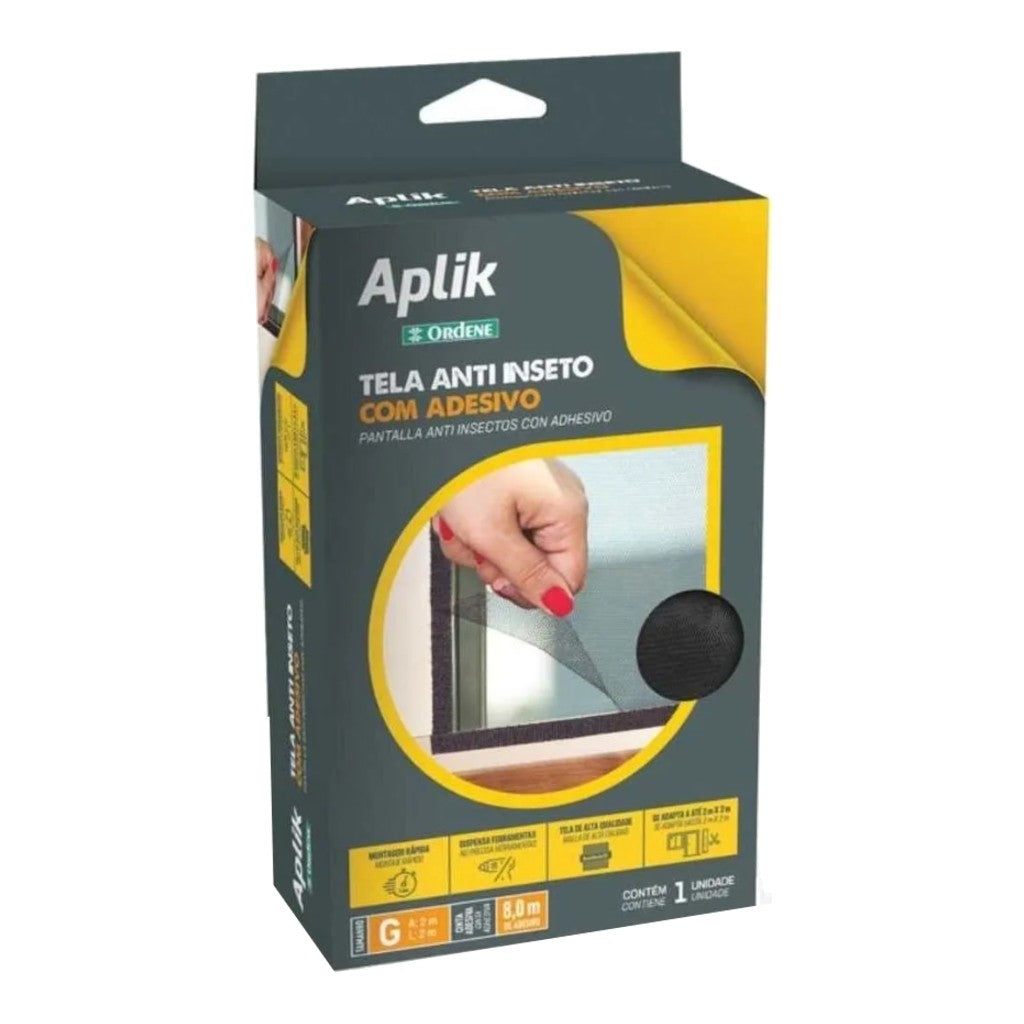 Tela Anti Inseto Removível 2m Ordene