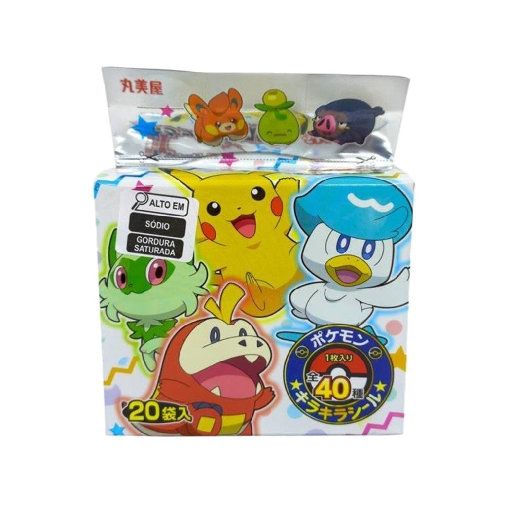 Tempero para Arroz Furikake Pokemon 20 Sachês 50g Marumiya