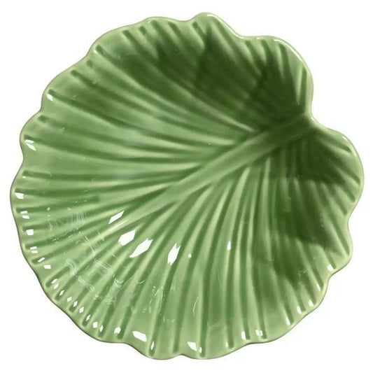 TIGELA RELEVADA LEAVES VERDE GRANDE 2500ML