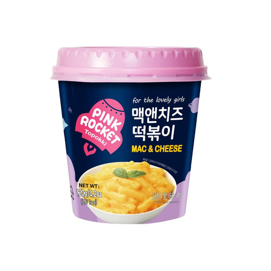 Topokki Sabor Macarrao Com Queijo 120g Pink Rocket