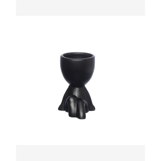 Vaso Bob Perna Junta Preto 7,5x11cm