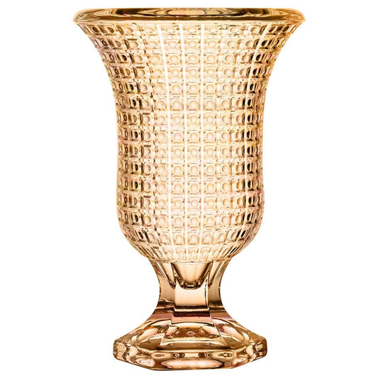 Vaso de Cristal Chevalier Ambar 23,5x15cm