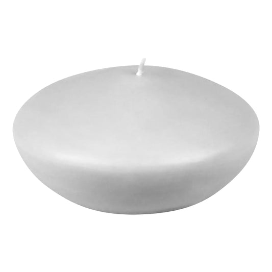 Vela Disco Grande Flutuante Branca 30g Loja das Velas