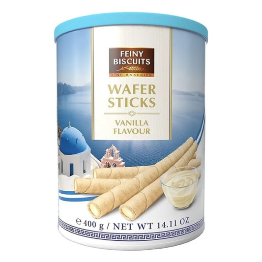 Wafer Sticks Creme Sabor Baunilha 400g Feiny Biscuits
