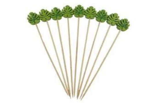 Espeto De Bambu Para Petisco Costela Com 20 Art Lile