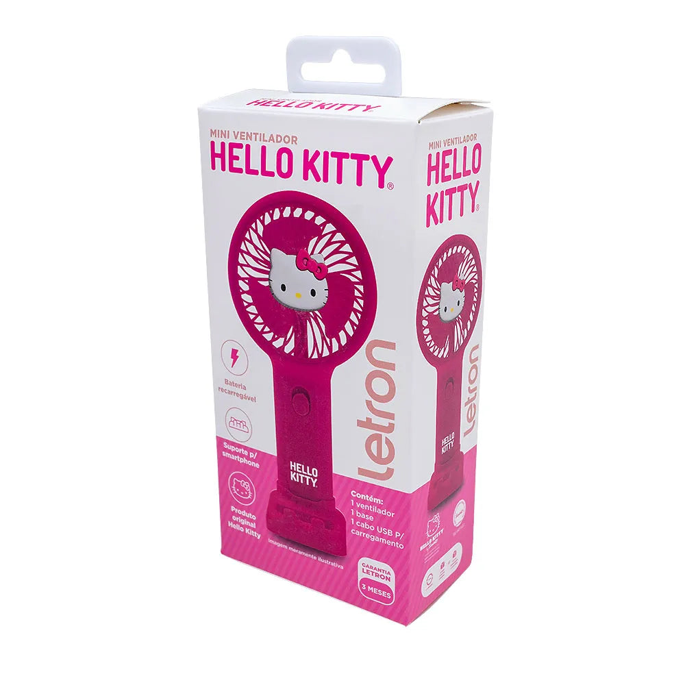 Mini Ventilador Hello Kitty Letron