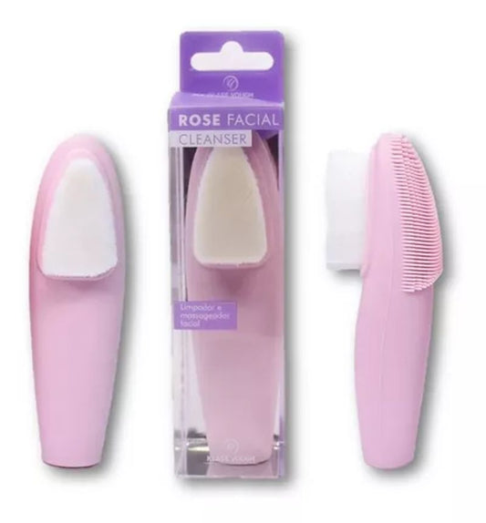 Escova De Limpeza Facial Rose