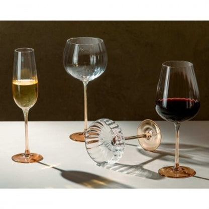 Conjunto de 2 Taças de VInho com Haste Ambar Classic 560ml