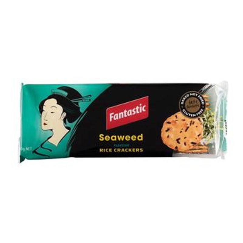 Chips de Arroz Algas Marinha 100g Fantastic