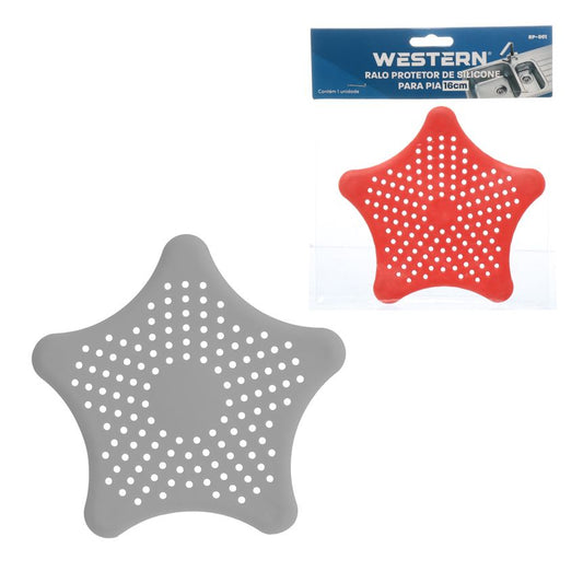 Ralo Protetor de Silicone para Pia 16cm